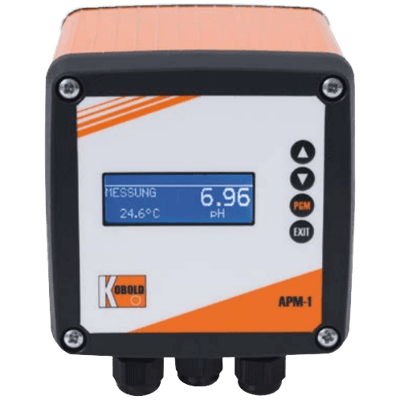 Kobold Transmitter/Controller for pH, Redox, Signal, Temperature, APM-1